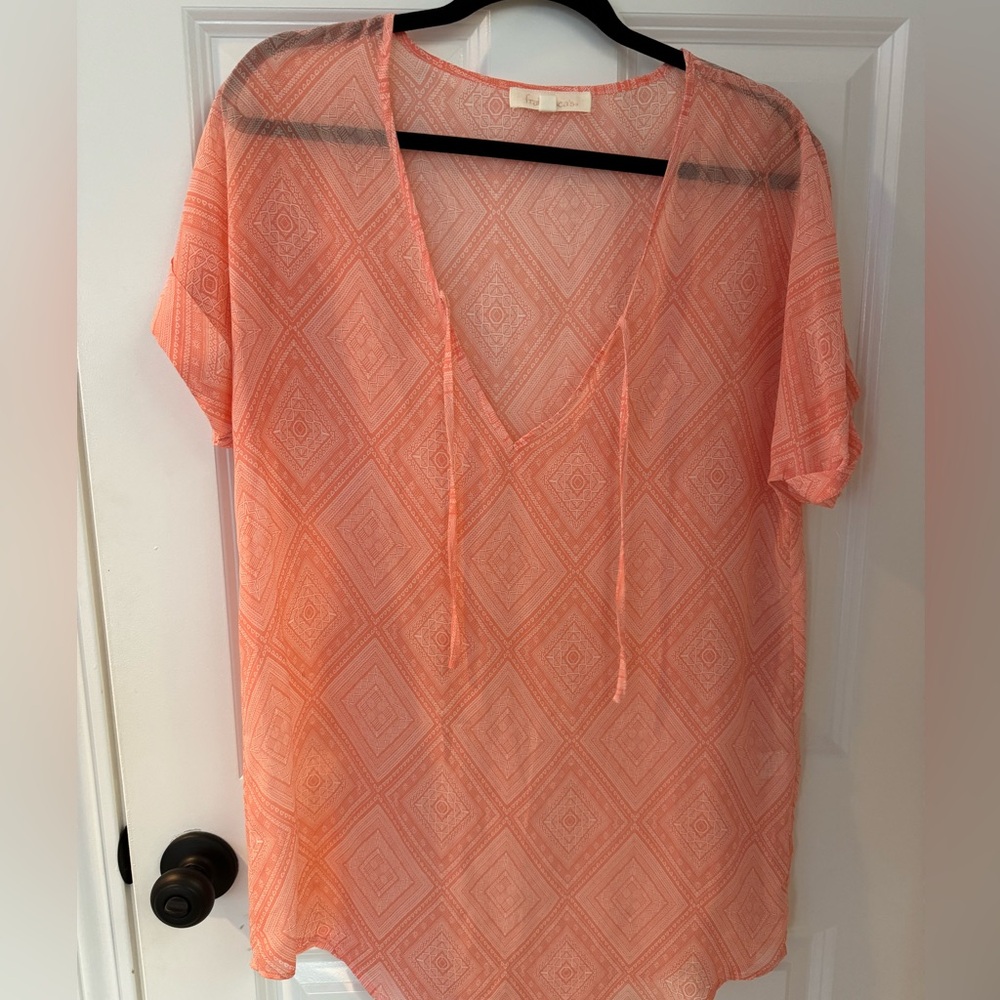 Francesca’s Sheer Beach Cover Up S/M
